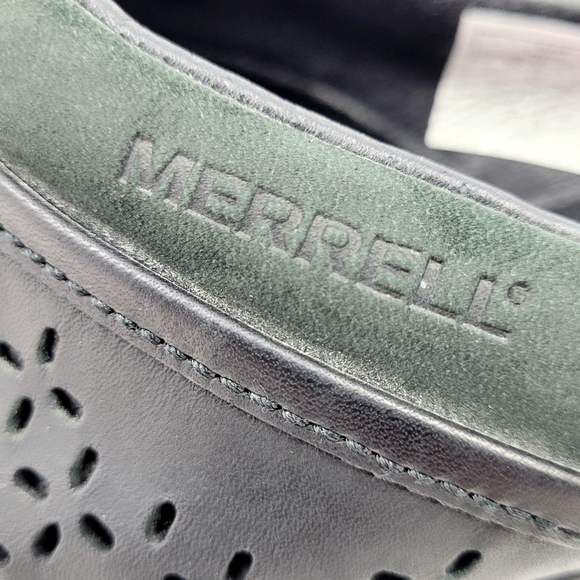 Merrell Studded Leather Clogs - Picture 9 of 11